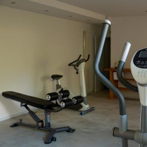 Salle de fitness de l'hotel Corse Artemisia