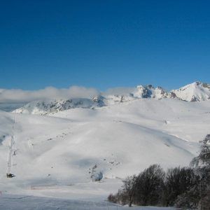 Station de Ski du Val d'Ese dans les montagnes Corses